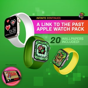 ゼルダの伝説 神々のトライフォース Apple Watch 壁紙 I レトロゲームテーマ | カスタム壁紙 | watchOS