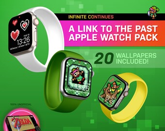 Legend Of Zelda: A Link To The Past Apple Watch Wallpapers I Retro Game Theme | Custom Wallpapers | watchOS