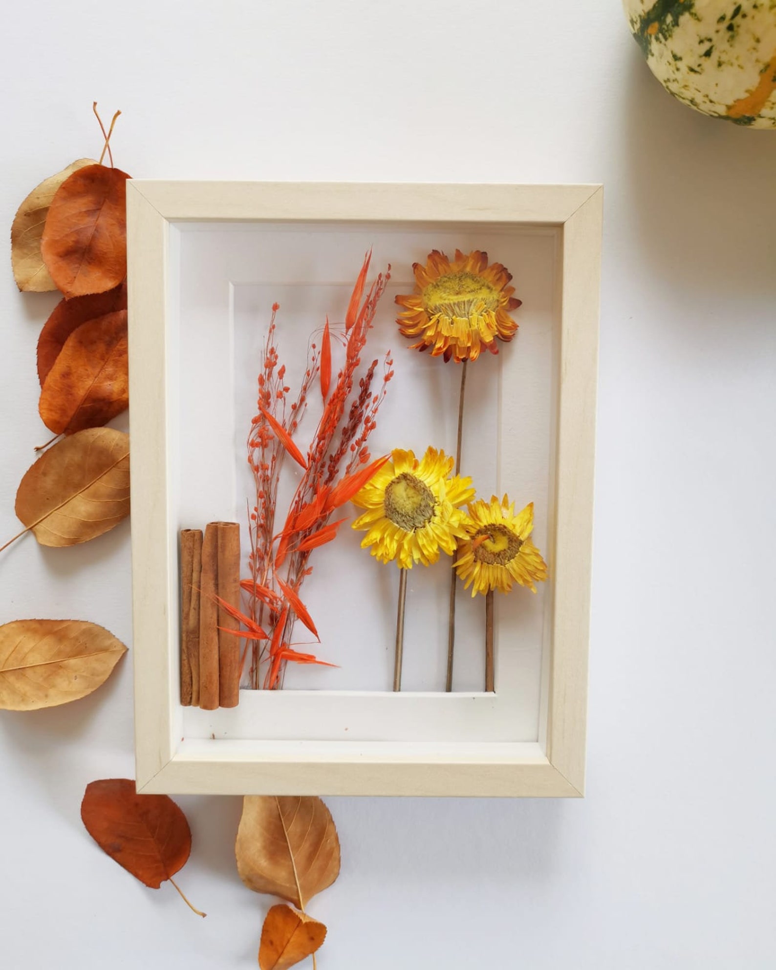 Dry flowers in picture frames Dried flower wall decoration Etsy