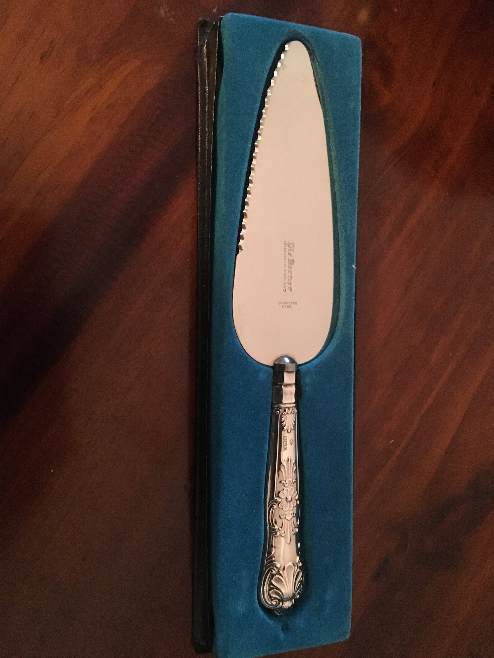 Vintage Sterling Silver Pie Server Etsy