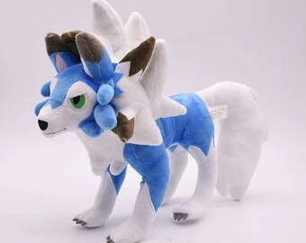 dusk lycanroc plush