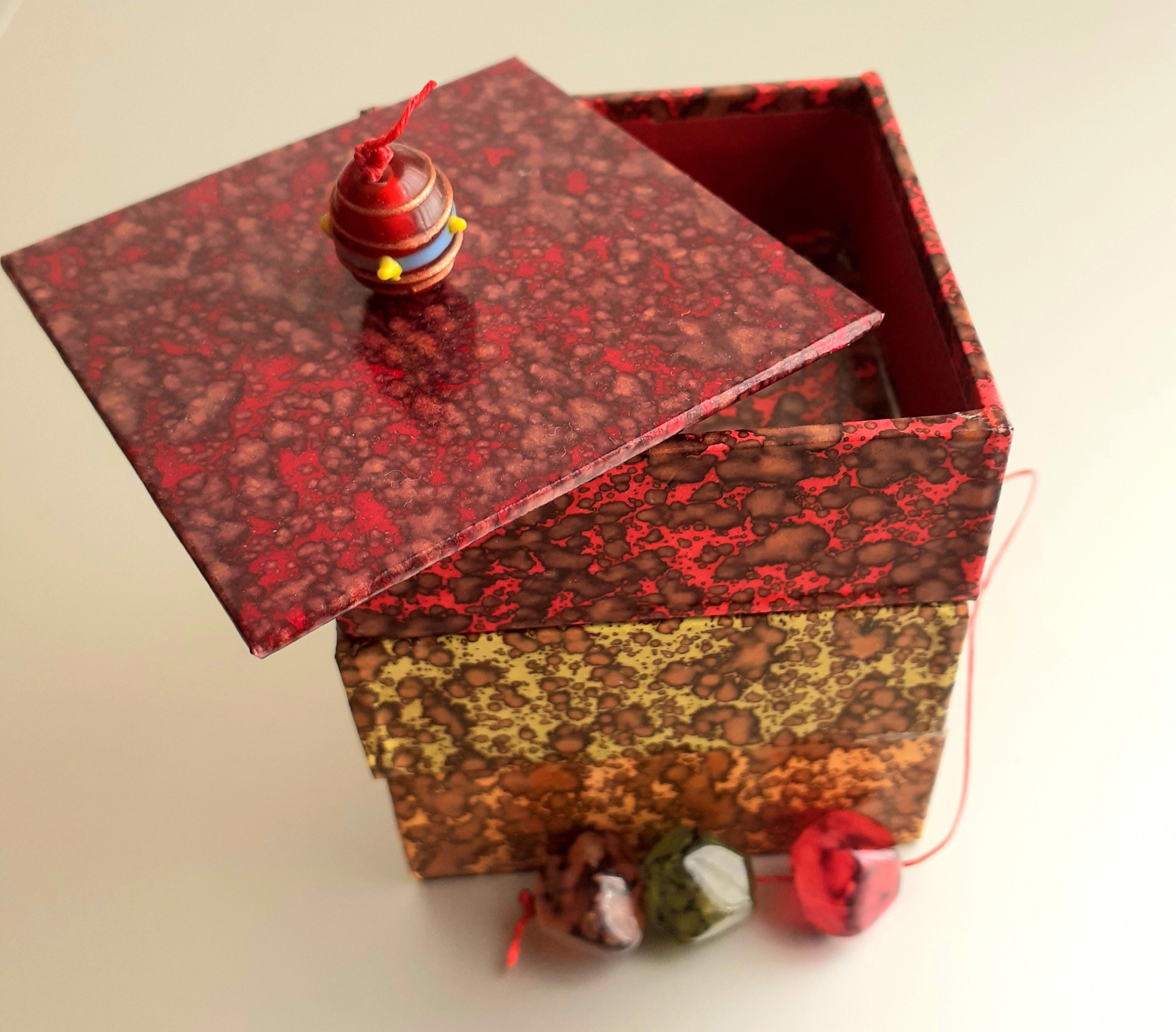 Caja de joyería hecha a mano | Etsy