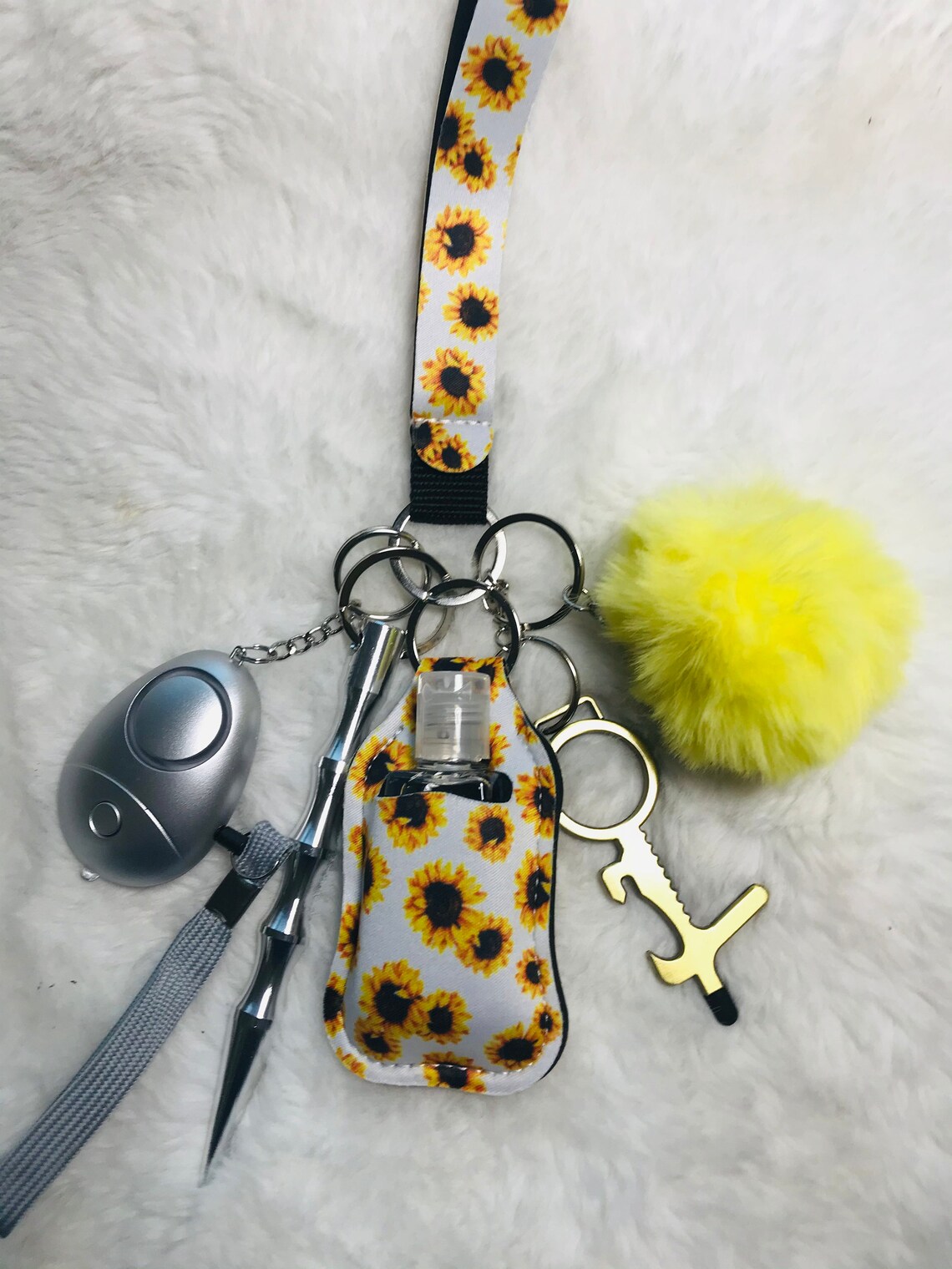 Safety keychain for Women / Diva Keychain/ Girlfriend Birthday Etsy