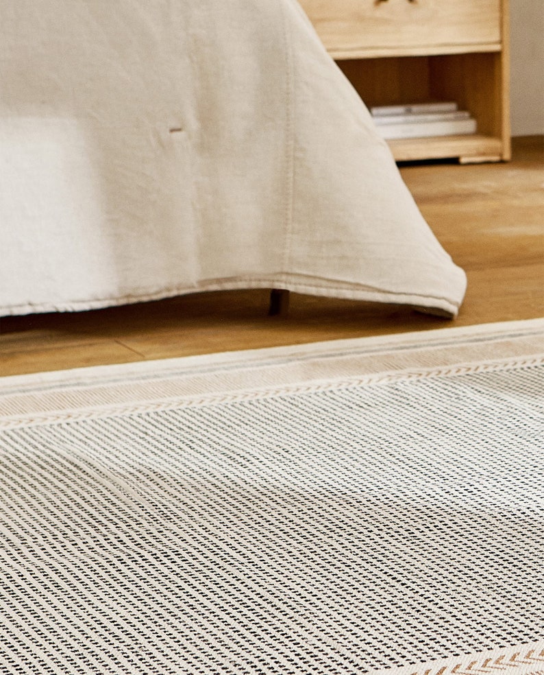 Square Cotton Rug 4x4 Feet / 5x5 Feet /6x6 Feet / 7x7 Feet / 8x8 Feet