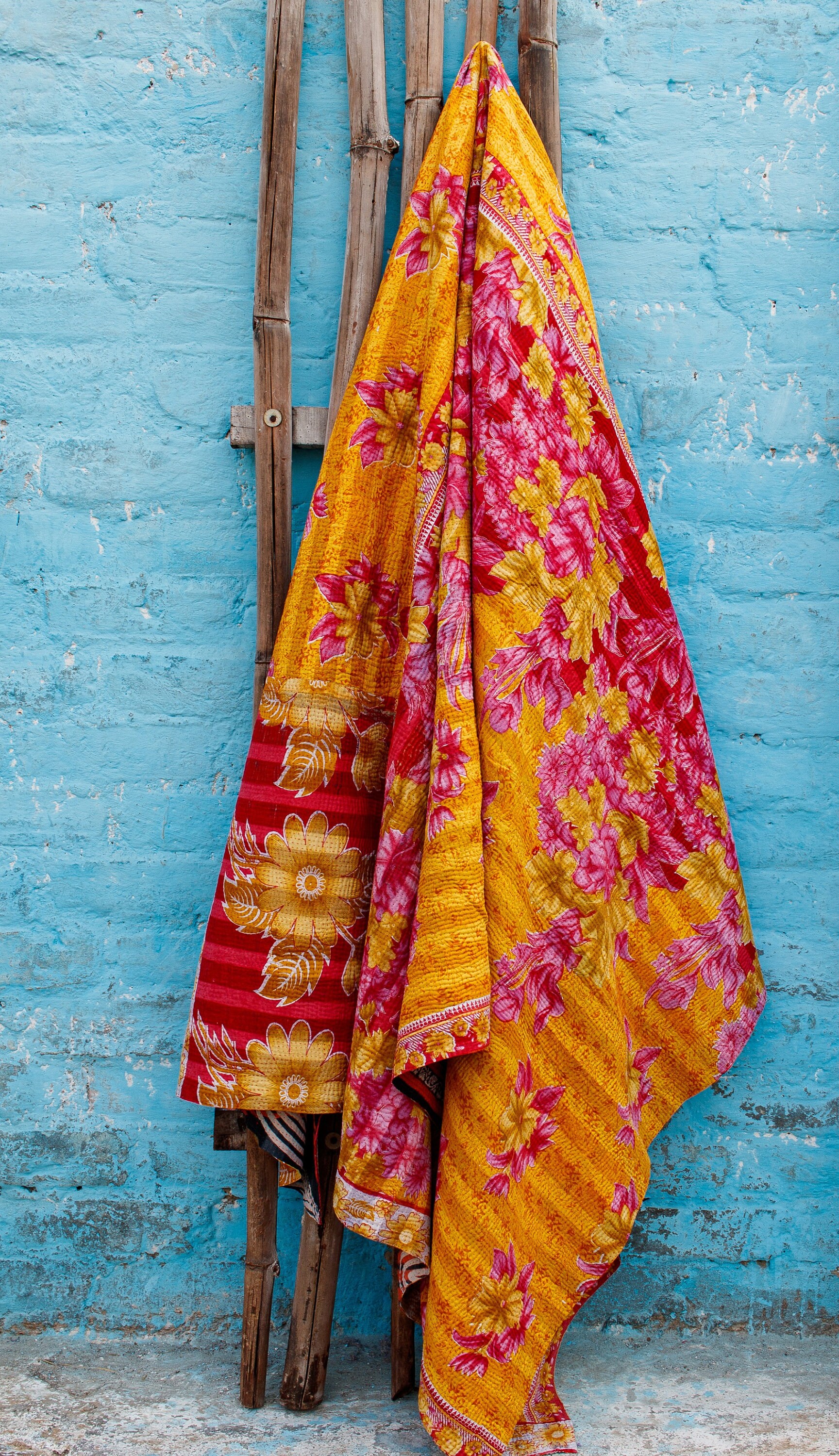 Vintage Kantha Quilt, Throw, Kantha Blankit, Indian Kantha Quilt,kantha Quilts Etsy