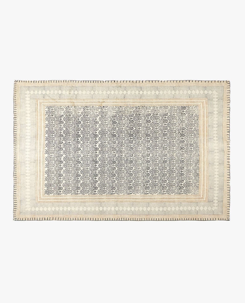 Square Cotton Rug 4x4 Feet / 5x5 Feet /6x6 Feet / 7x7 Feet / 8x8 Feet