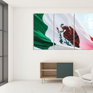 Italian Flag, Flag Of Italy Wall Art, Glass Printing, Patriotic Bedroom Decor, Italian Food Restaurant Decoration