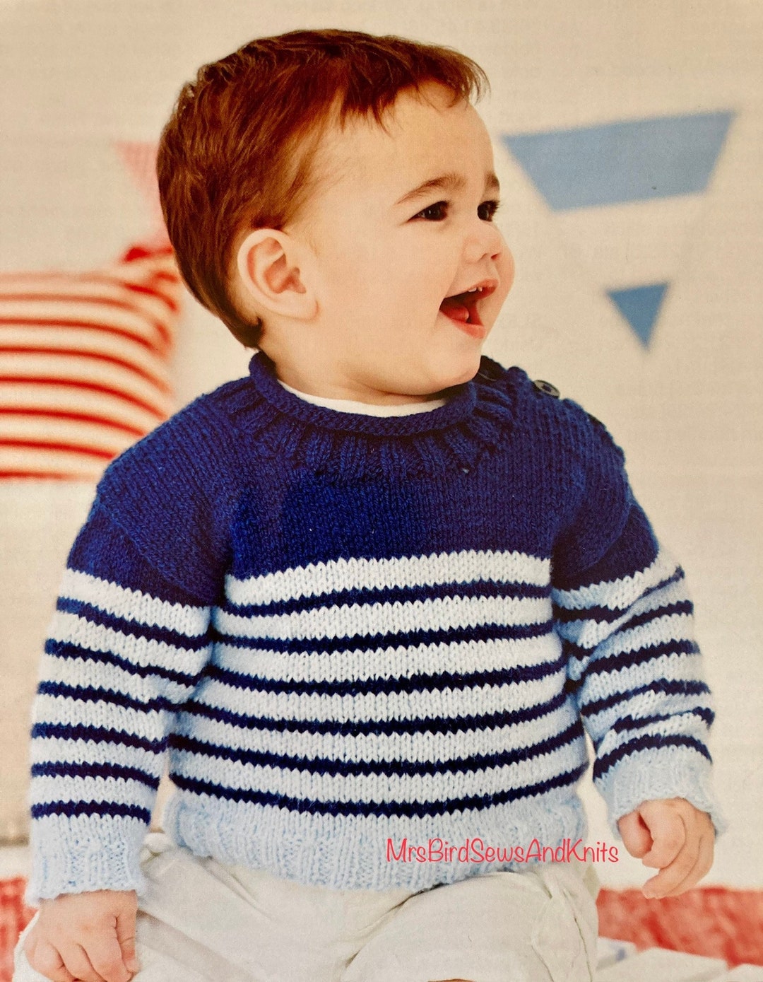 NANQUAN Baby Cable Knit Pullover Für Jungen - Langarm, Gestreift, 100% Baumwolle, Größen 1-5T (Schwarz, 4T)