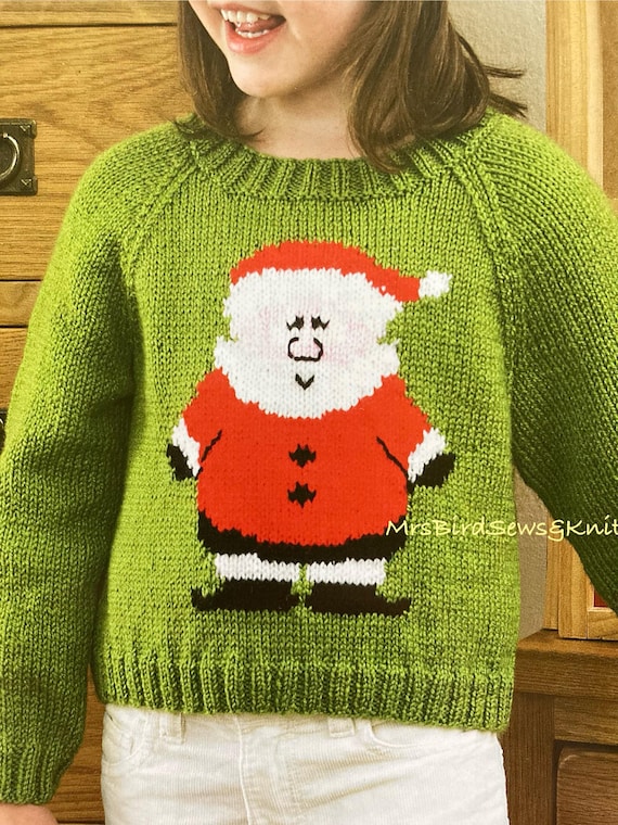 Weihnachten Pullover Pullover mit Double Knit garn zu stricken