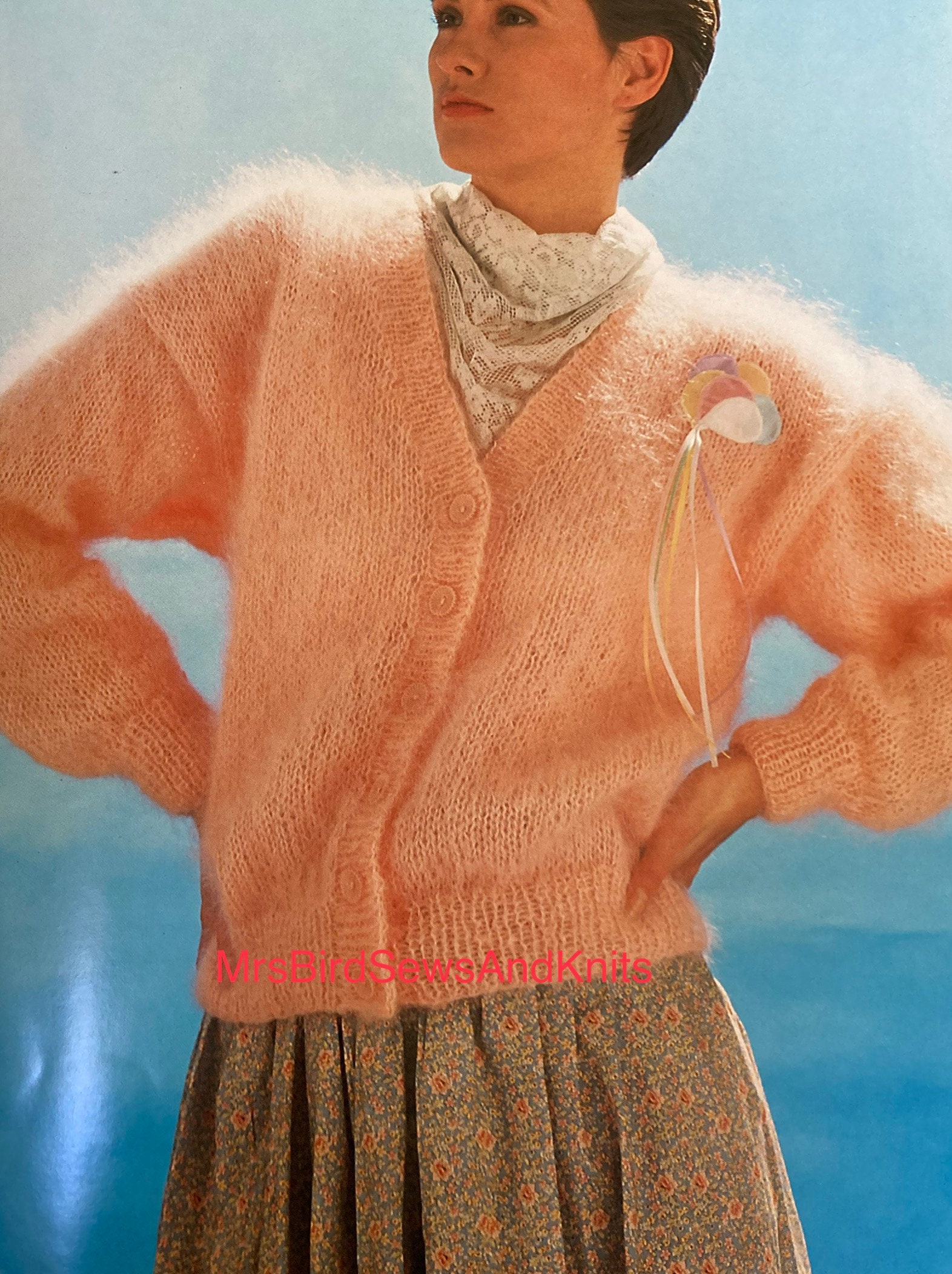 Vintage Mohair Knit - Etsy
