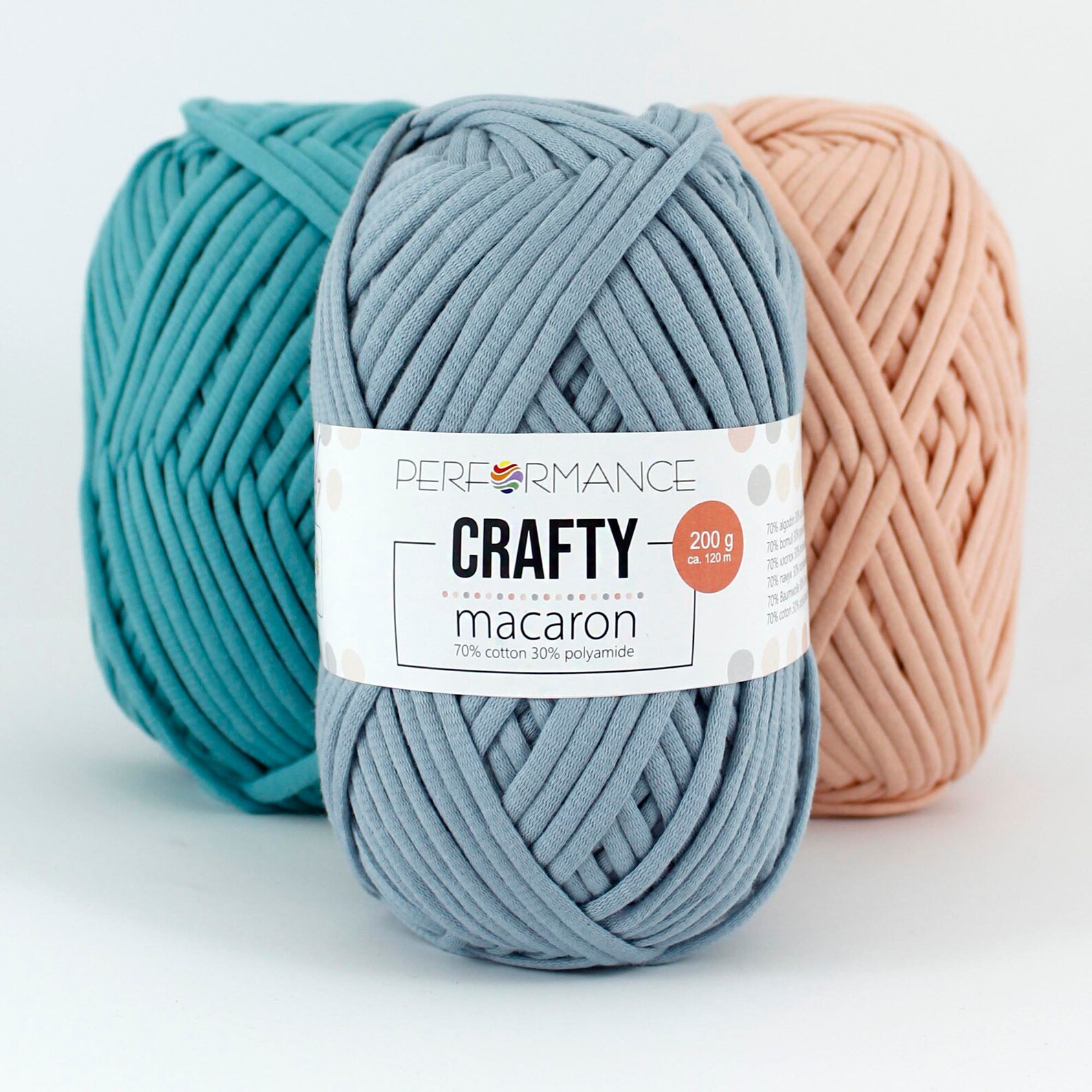 Crafty macaron soft and chunky tubular yarn Etsy