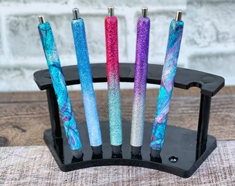 Shimmery Glitter Gel Pens: Assorted Colors, Smooth Writing (0.7mm)