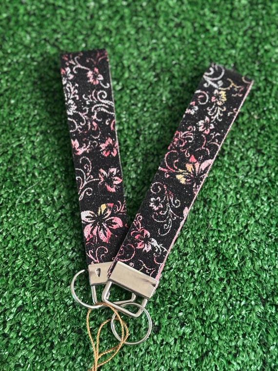 Faux Leather Glitter Keychain, Sparkly Key Holder, Key Organizer, Bag Accessory, Keyring Gift
