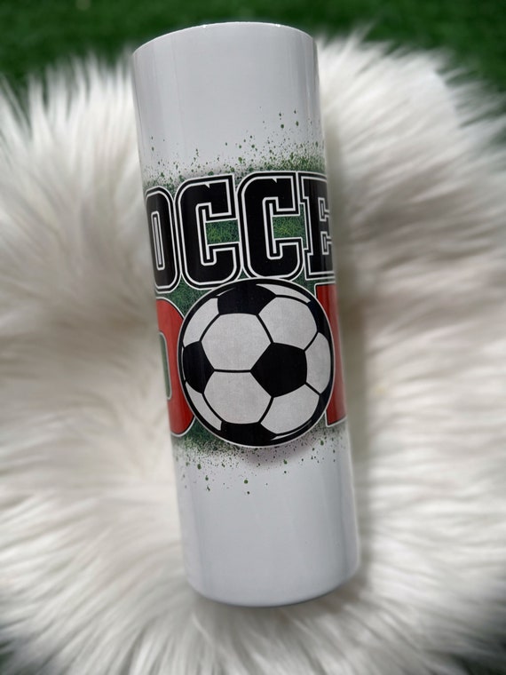 Soccer Dad Tumbler, Sports Dad Gift, Travel Mug, Father's Day Gift, Coffee Tumbler, Dad Birthday Gift