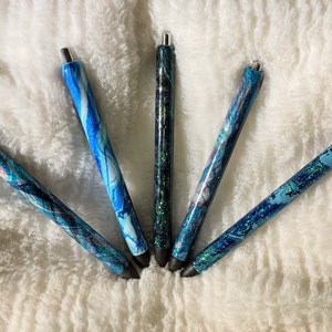 Glitzer-Gelstifte-Set, hydro-getaucht, verschiedene Farben, Kunst- und Bastelbedarf
