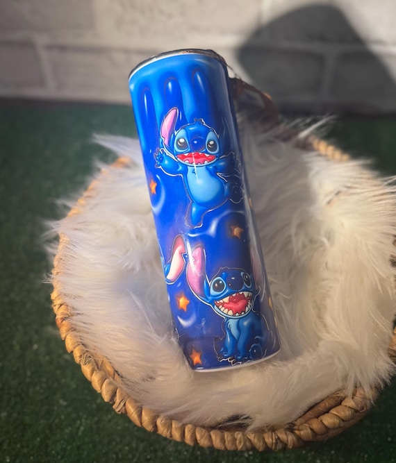 Stitch Inspired Tumbler, Personalized Drinkware, Lilo and Stitch Cup, Custom Tumbler, Gift For Disney Fans, Cute Cup