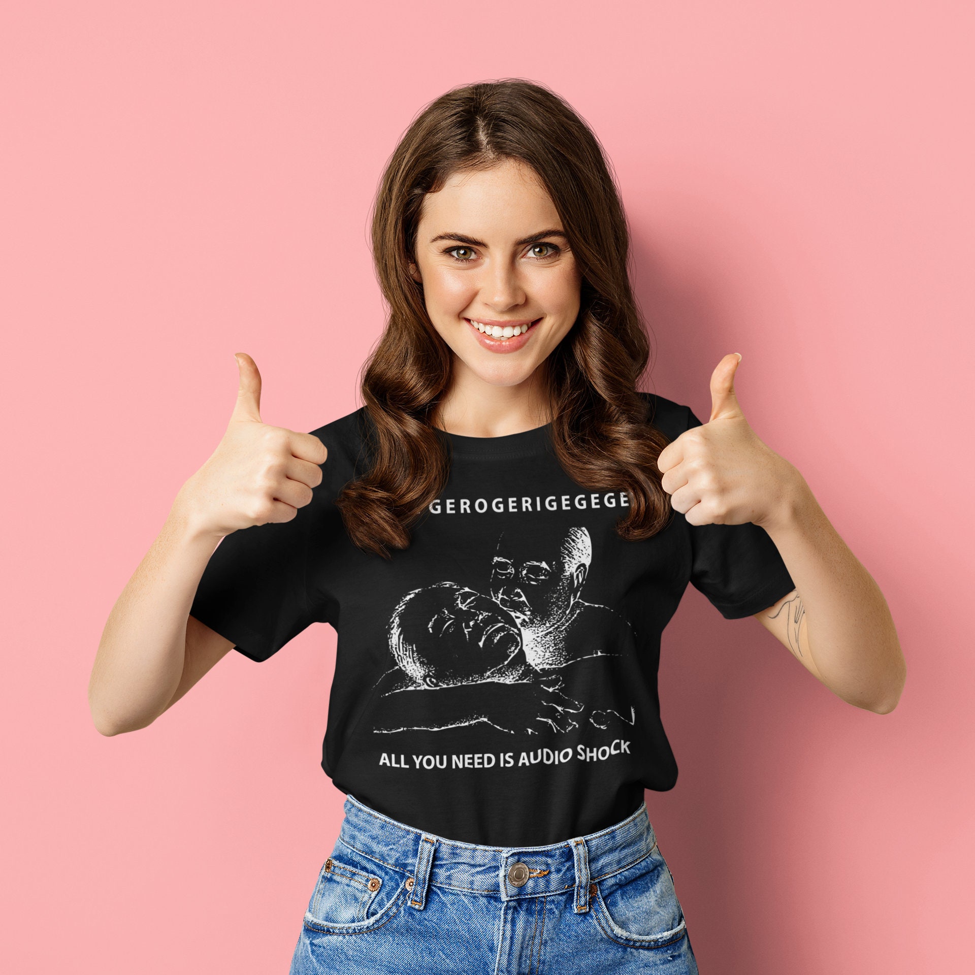 All You Need is Audio Shock,the Gerogerigegege Tshirt