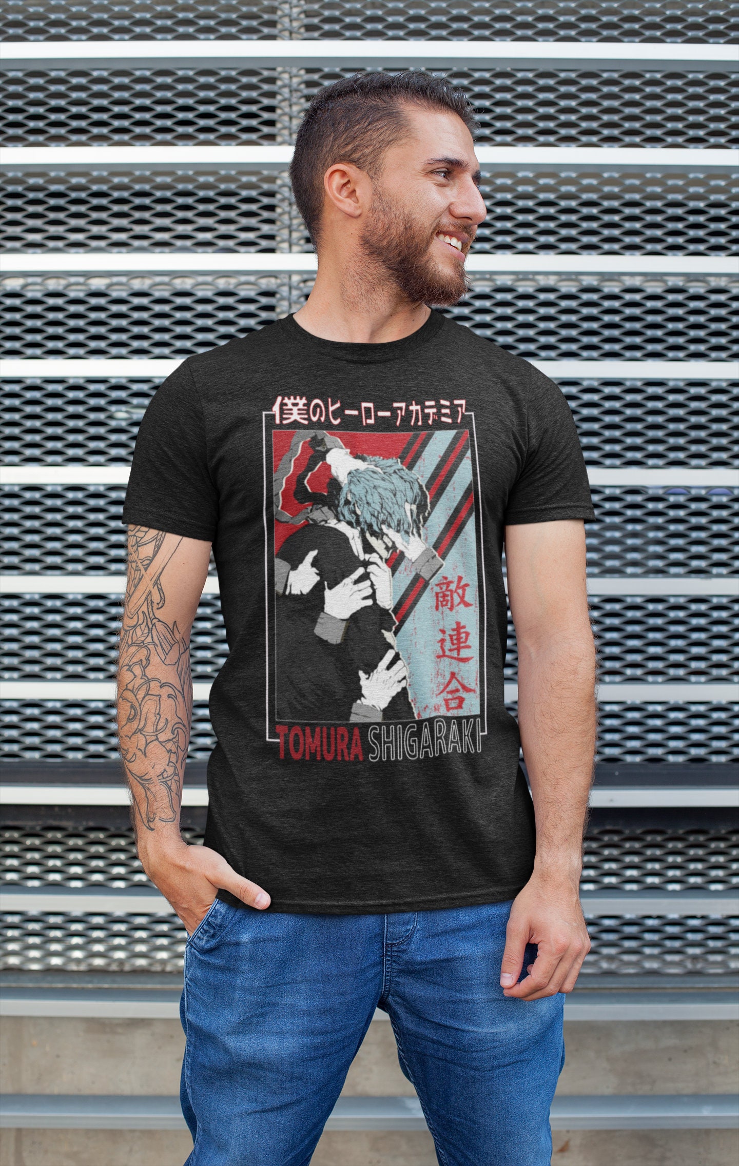 Shigaraki Tomura T-shirt Tomura Shigaraki My Hero Academia | Etsy