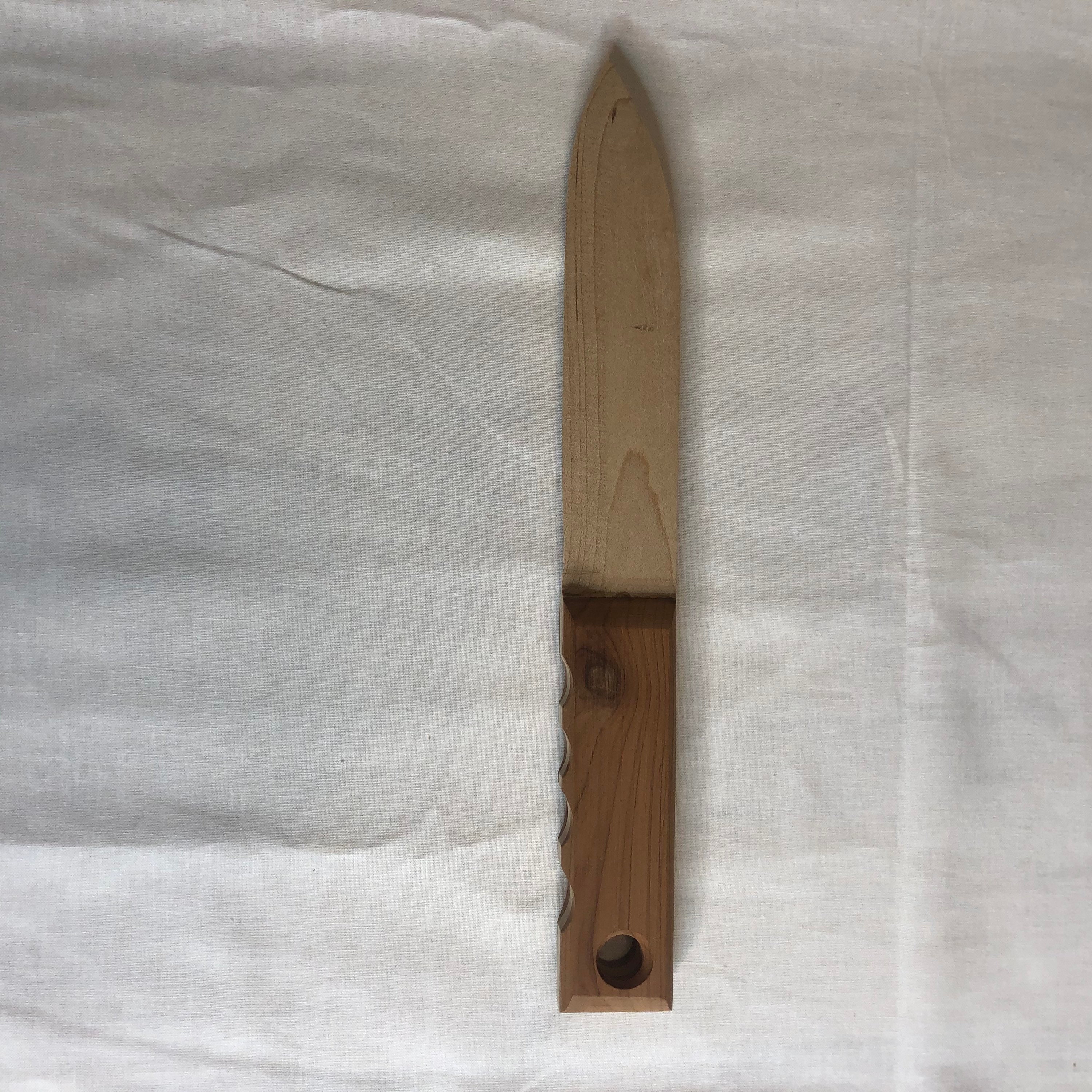 Wooden Cheese Knife Etsy