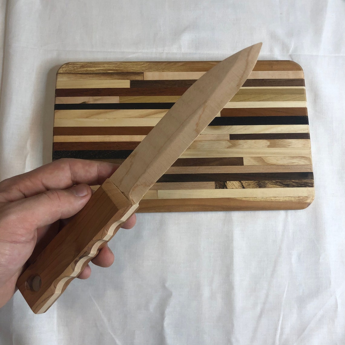 Wooden Cheese Knife Etsy