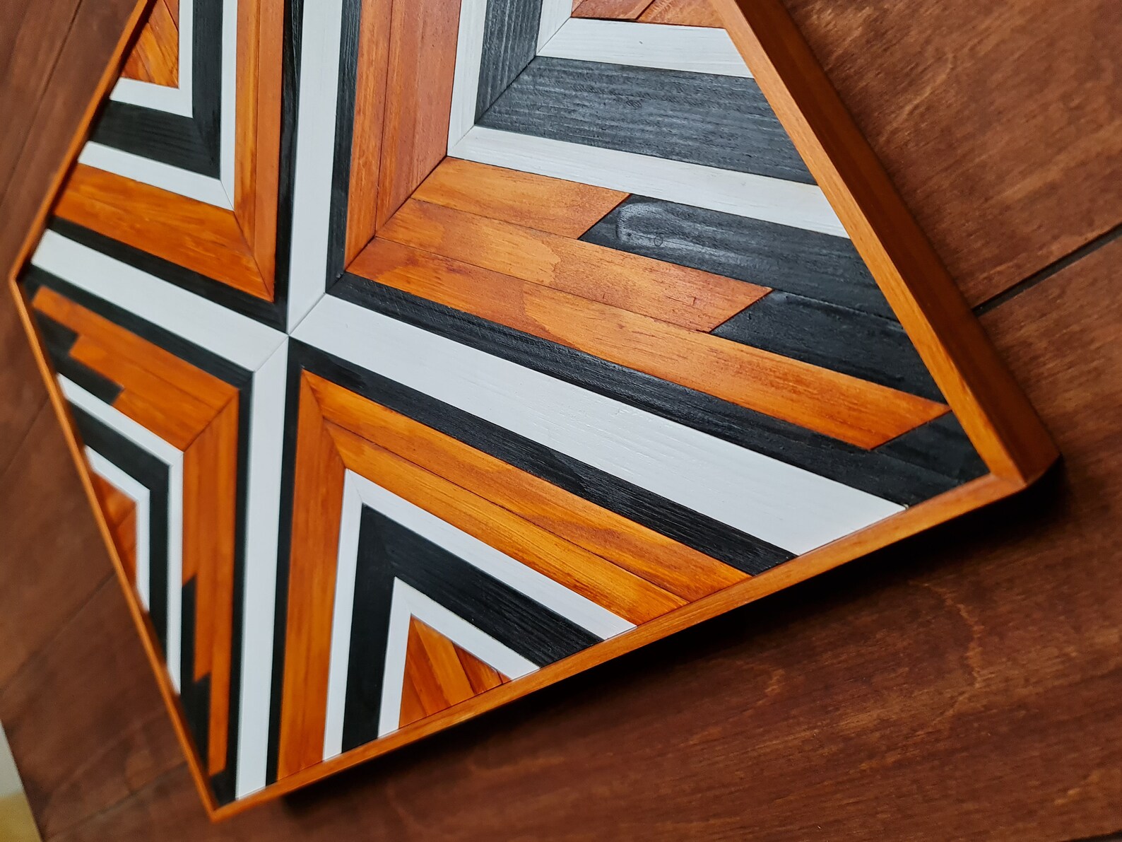 Tribal Wood Wall Art Wall Décor Custom Made Panel Wall Etsy