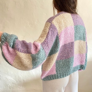 Loop Knit Shaggy Cardigan Jacket - Etsy