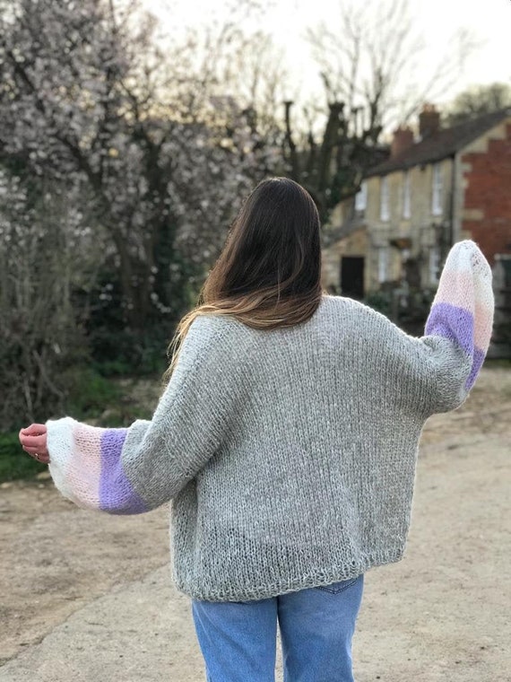 Mohair Sweater Chunky V Neck Sweater Pattern Buy Kim V-Neck Jumper