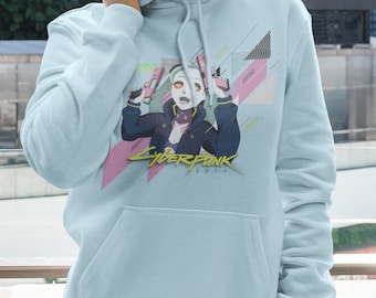 Cyberpunk Edgerunners Hoodie, Edge runners DAVID & LUCY neon shirt, Cyberpunk Edgerunners Rebecca, Cyberpunk Shirt, Cyberpunk Edgeru'