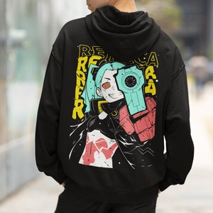 UNISEX - Cyberpunk Edgerunners Anime Hoodie, Lucy Waifu UNISEX - Cyberpunk Edgerunners Anime Hoodie, Lucy Waifu