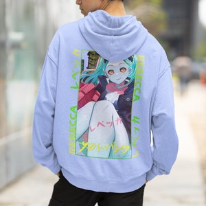 Cyberpunk Edgerunners Hoodie, Edge Runners DAVID & LUCY Neon Shirt