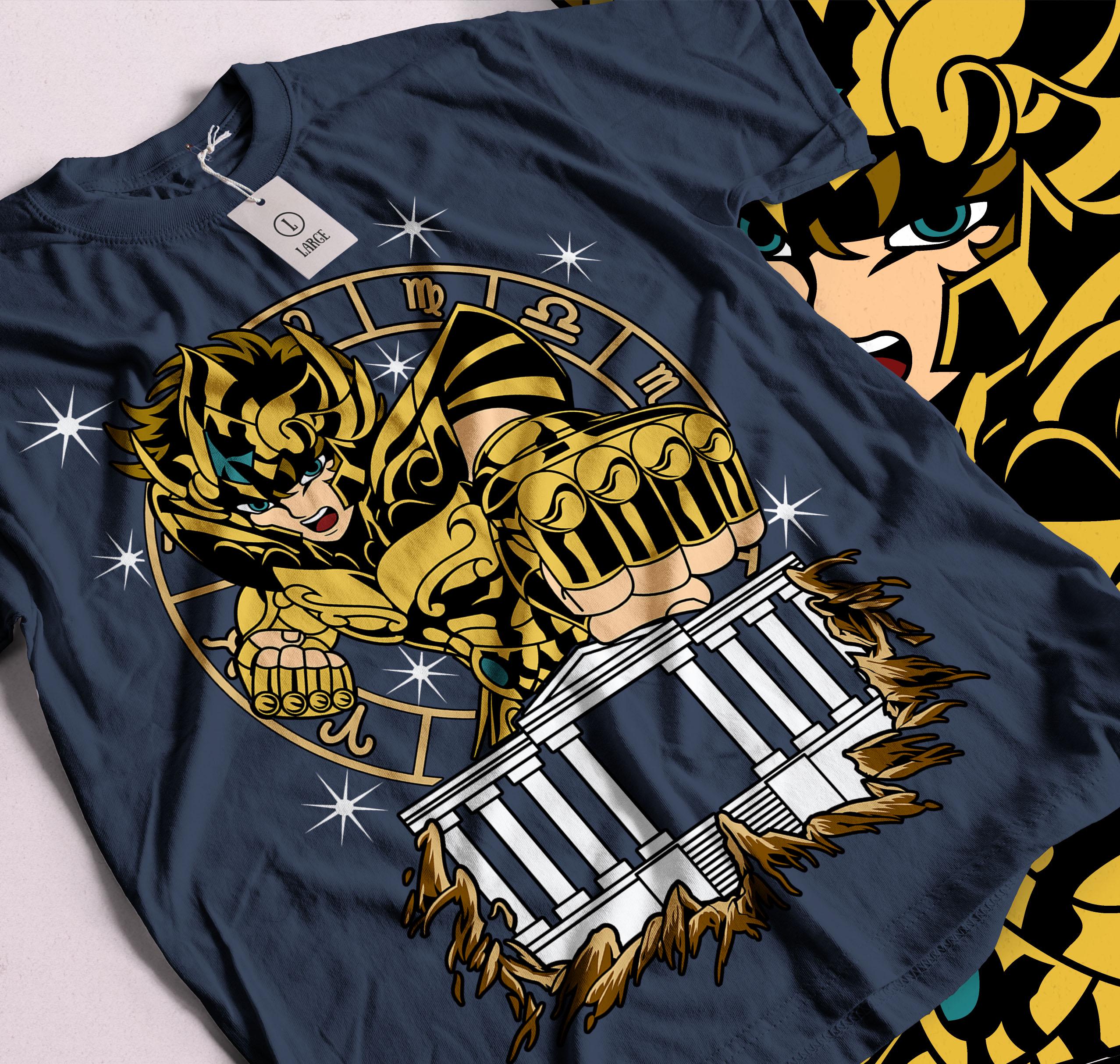 Saint Seiya T Shirt - Etsy Sweden
