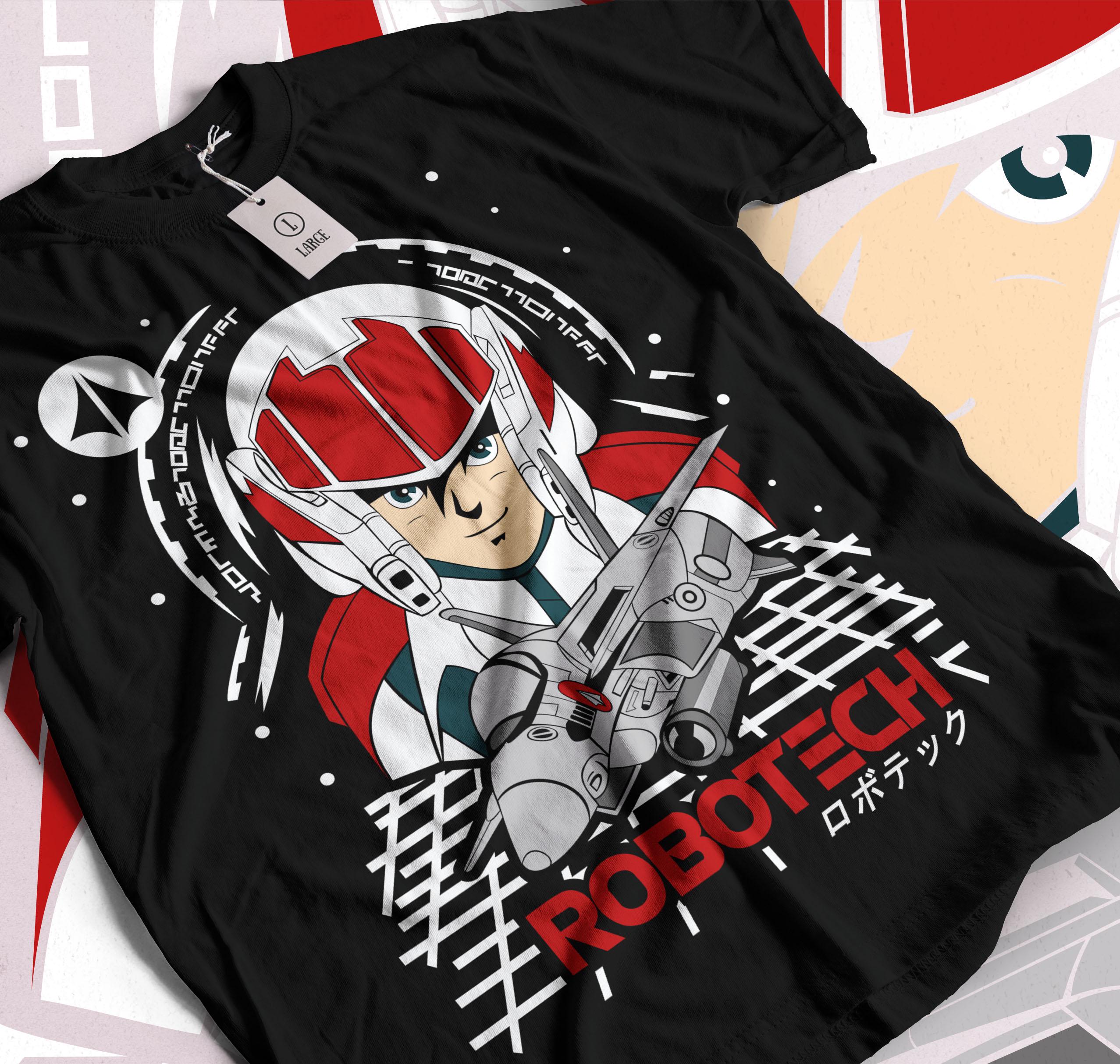 Robotech t shirt - Etsy México
