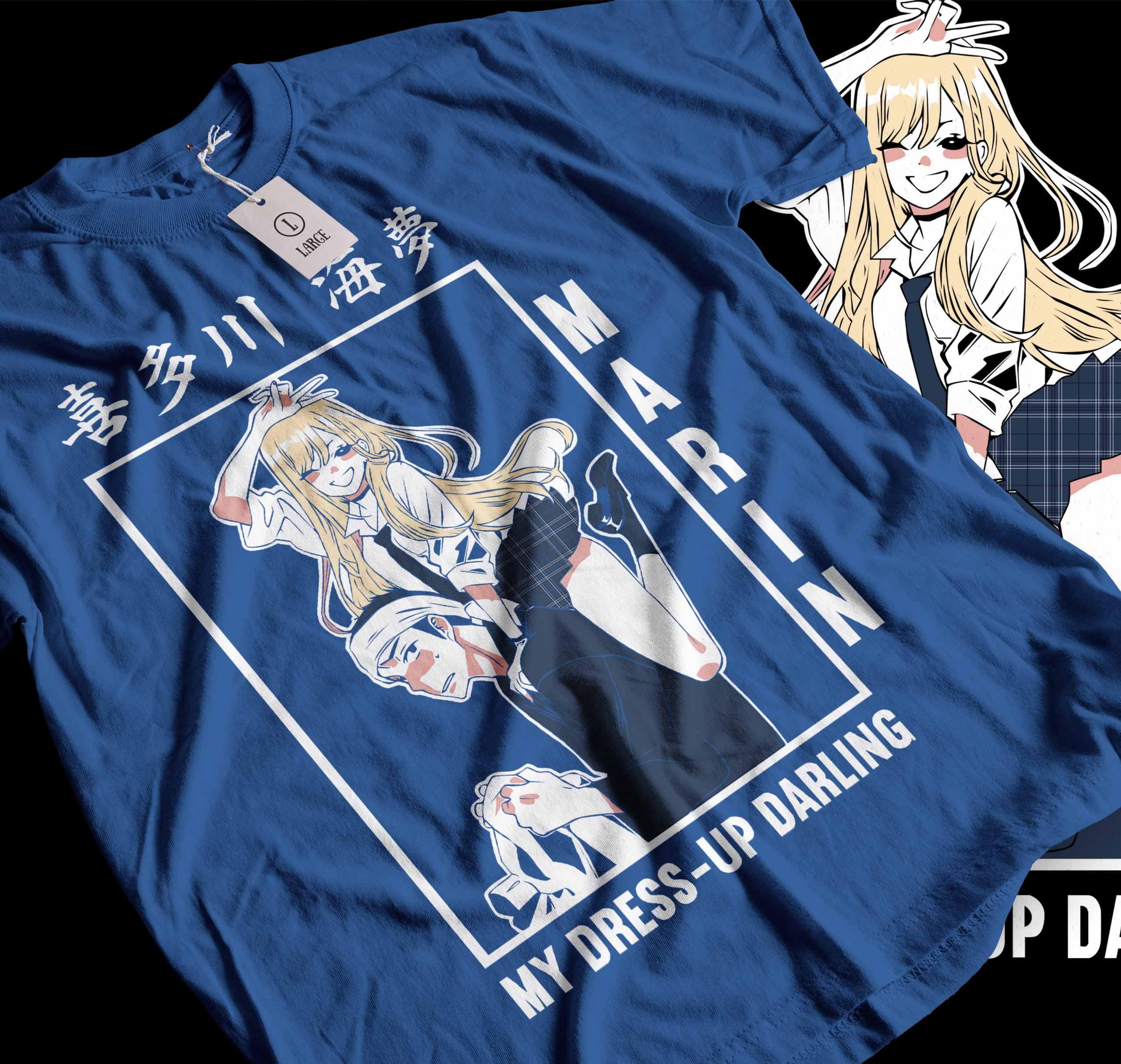 Marin Kitagawa T-shirt My Dress up Darling Anime Lovers Gift
