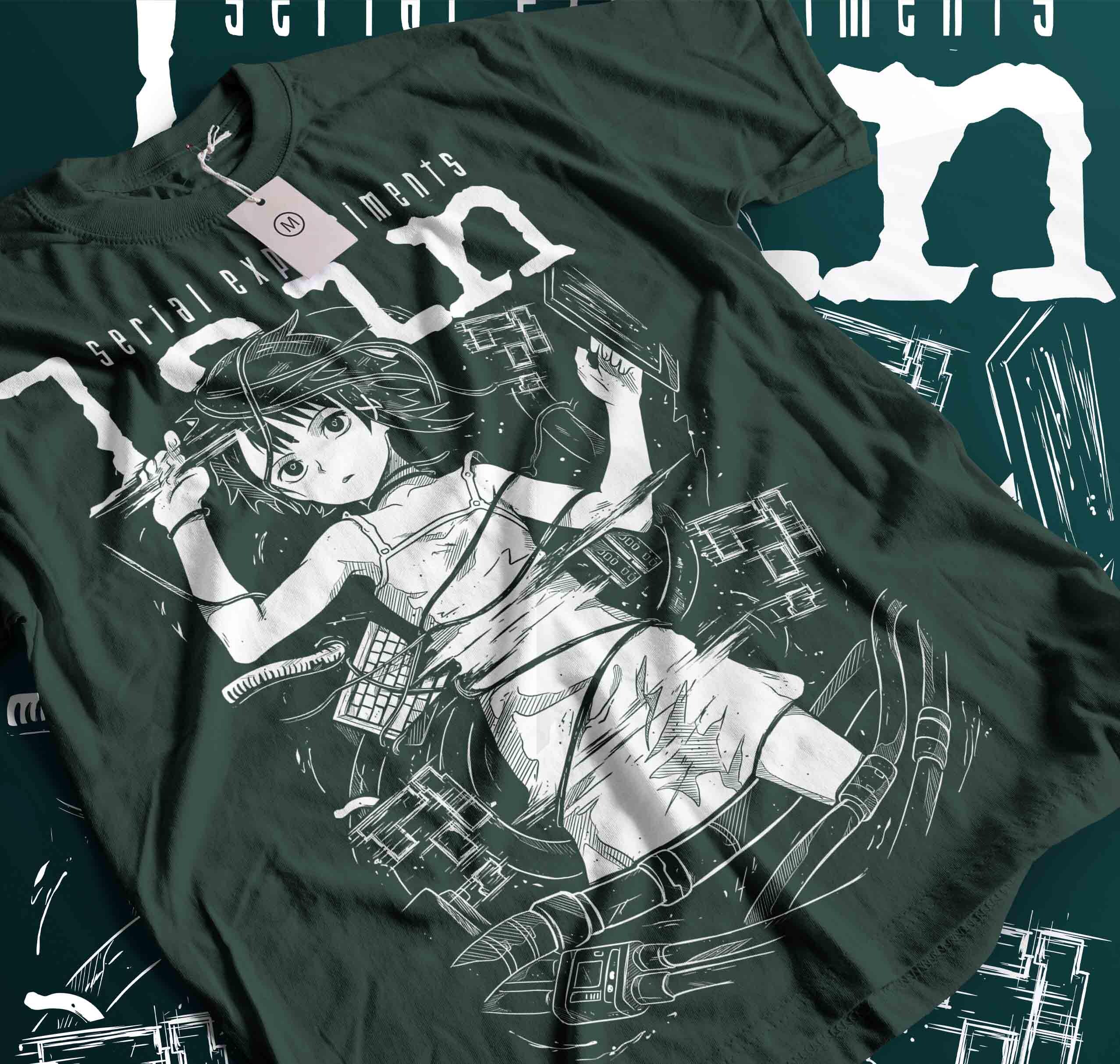 Lain Iwakura Shirt, Lain Shirt, Serial Experiments Lain Shirt
