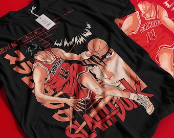 スラムダンク Tシャツスラムダンクチームバスケットボールアニメ