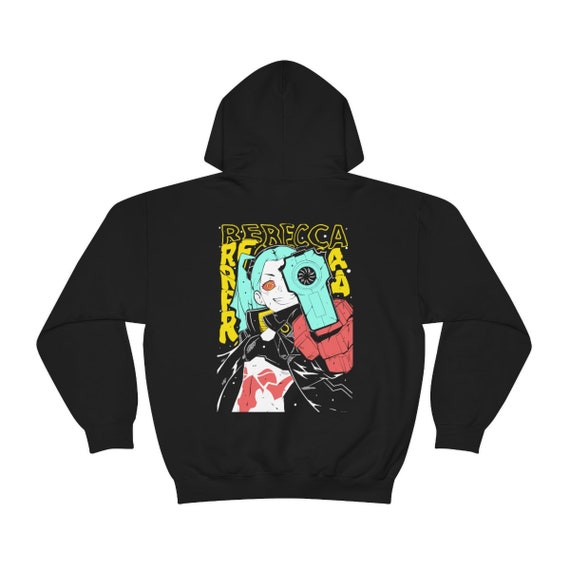 Cyberpunk Edgerunners Hoodie, Edge Runners DAVID & LUCY Neon Cyberpunk Edgerunners Hoodie, Edge Runners DAVID & LUCY Neon