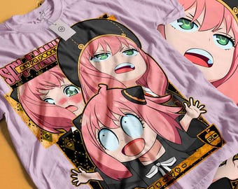 Camiseta unisex de anime, regalo familiar, camiseta de manga, camiseta de anime, camiseta gráfica de anime, camiseta de manga, Japón