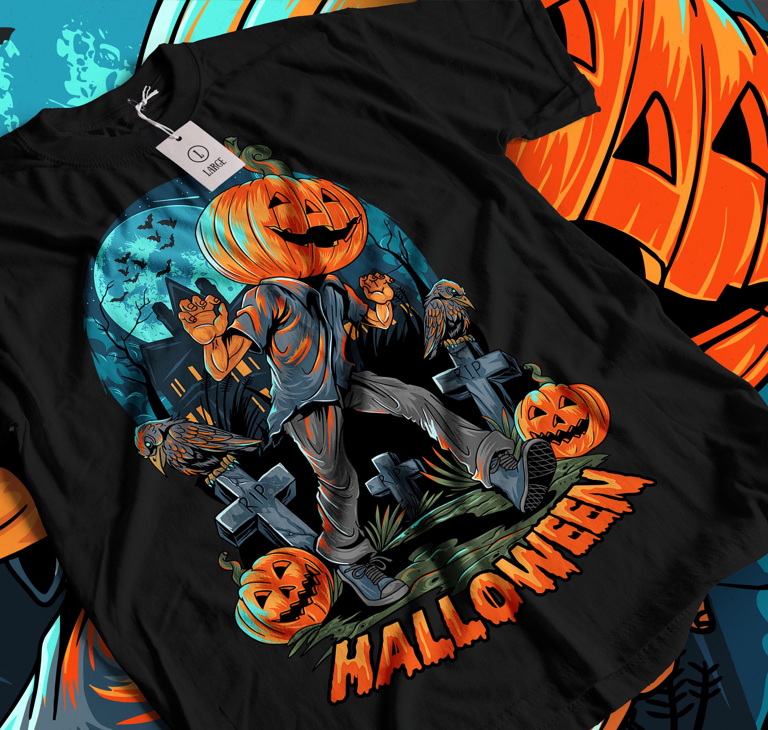 Halloween Shirt Pumpkin Shirt Jack O Lantern Graphic Shirt Pumpkin