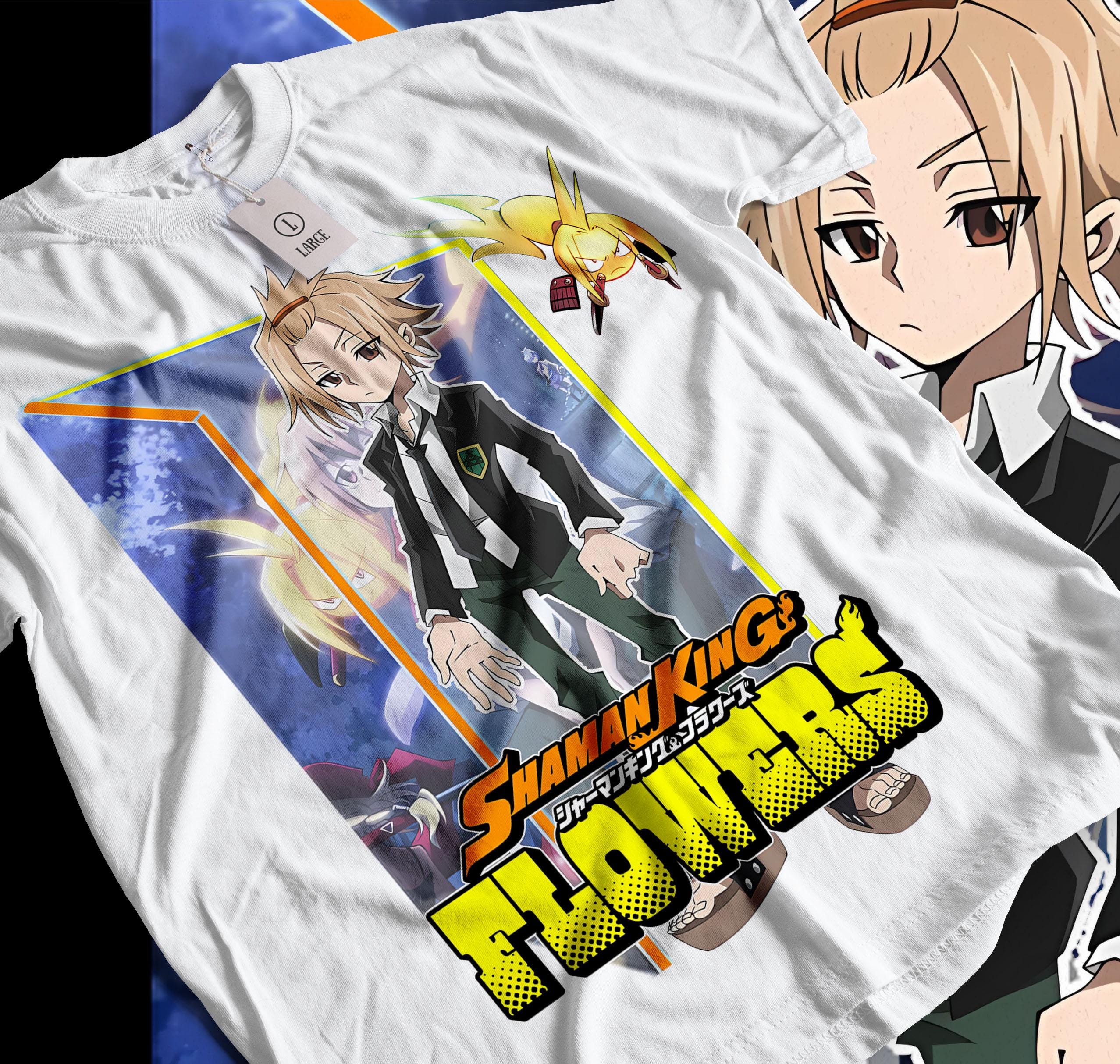 シャーマンキング 麻倉葉 Tシャツ / 100% コットンTシャツ / メンズ