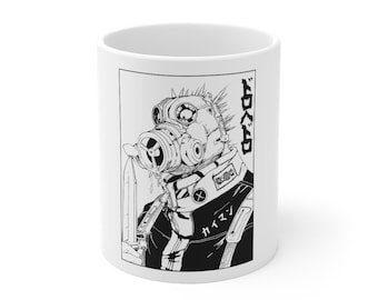 Dorohedoro mug, dorohedoro, Shin mug,Noi mug, Nikaido mug, Kaiman mug, Aikawa mug, Anime mug, Anime Gift, gyoza, q hayashida2
