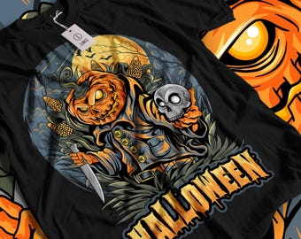 Maglietta di Halloween Maglietta con zucca Maglietta grafica Jack o Lantern Maglietta con zucca Raccolto autunnale Magliette autunnali carine