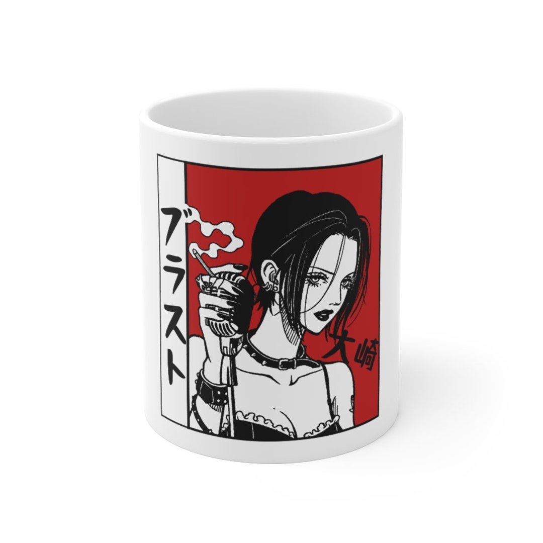 Nana Anime Black Stones Mug, Nana Osaki, Nana Anime Mug, the Black