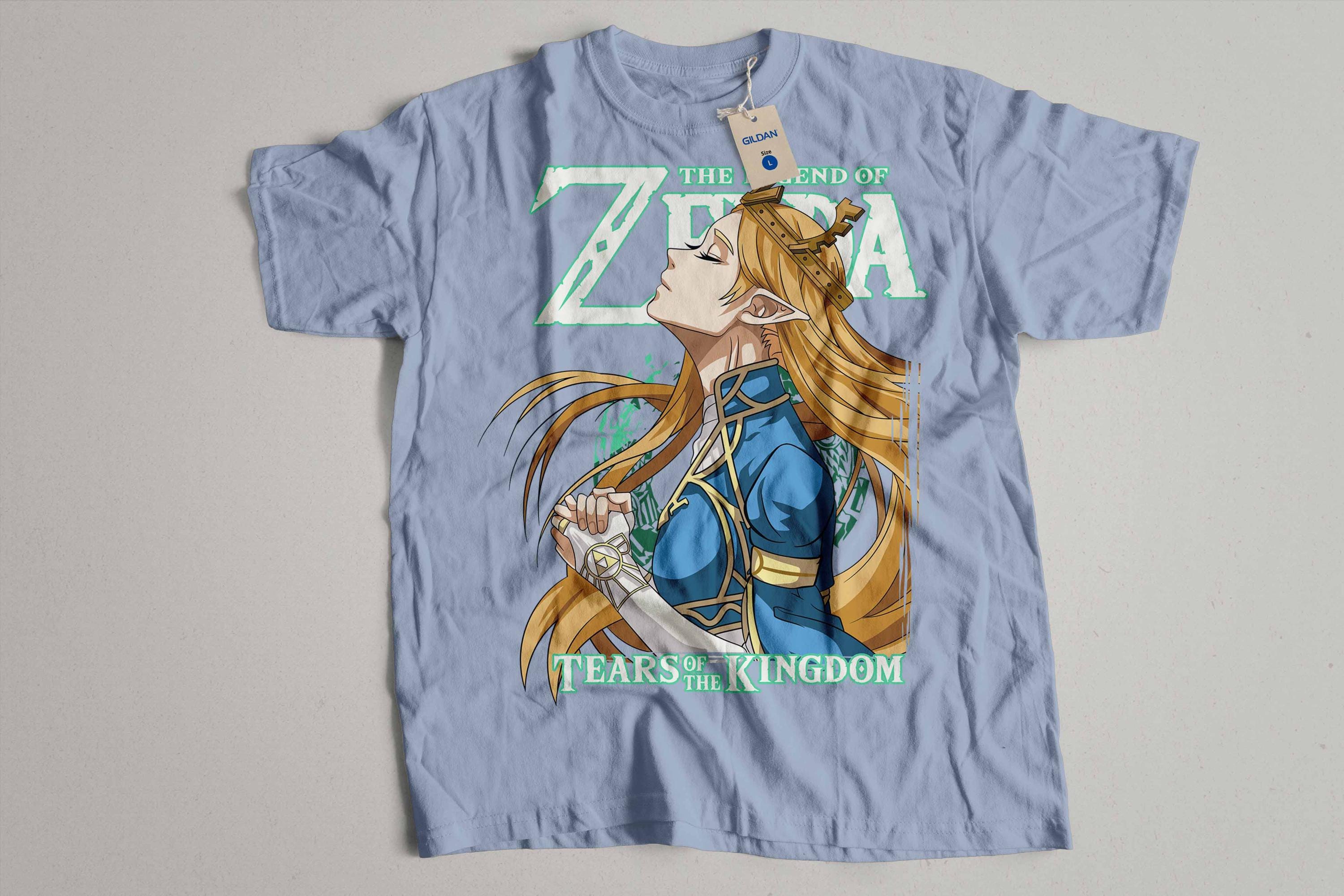 Legend of Zelda Link Shirt - Zelda Shirt- Zelda Gift- the Wind