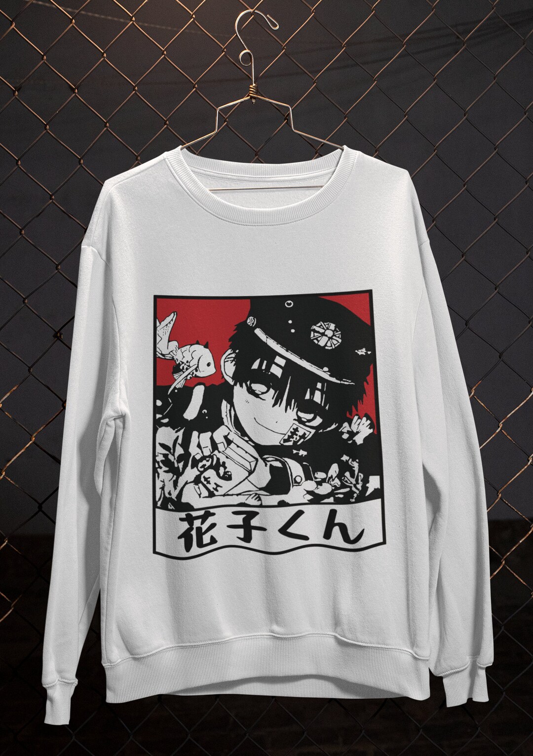 Unisex Hanako Kun Sweatshirt, Toilet Bound Sweatshirt