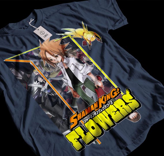 Shaman King Yoh Asakura T-shirt / 100% Cotton Tee / Men's Women's