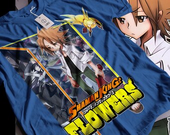 Shaman King Yoh Asakura T-shirt / 100% Cotton Tee / Men's Women's