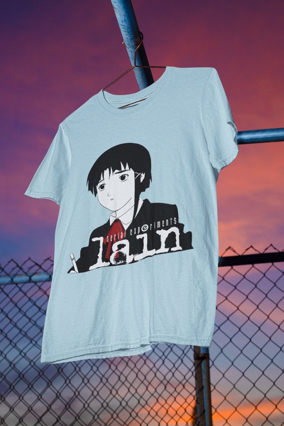 Serial Experiments Lain T Shirt, Science Fiction Anime Graphic Tee