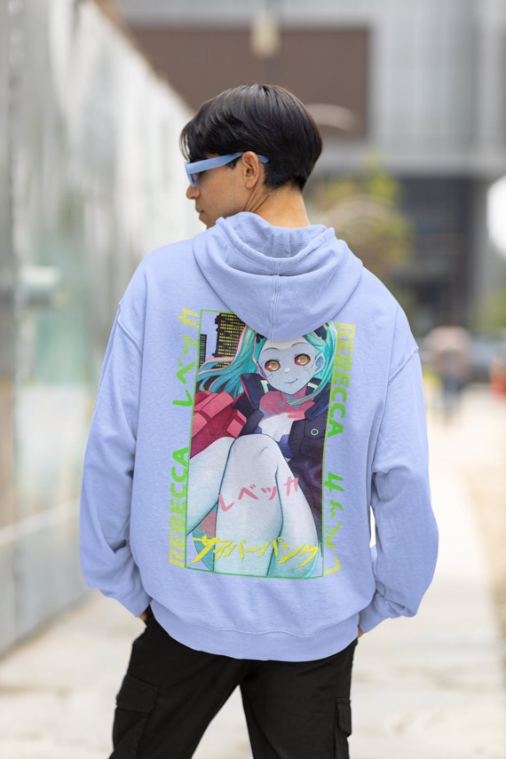 Cyberpunk Edgerunners Hoodie, Edge Runners DAVID & LUCY Neon Cyberpunk Edgerunners Hoodie, Edge Runners DAVID & LUCY Neon