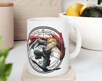 Full metal Alchemist Mug,FMAB Mug, Fullmetal Alchemist,Brotherhood Mug, Alphonse Elric, Edward Elric,fma Mug, Anime, fullmetal Mug6