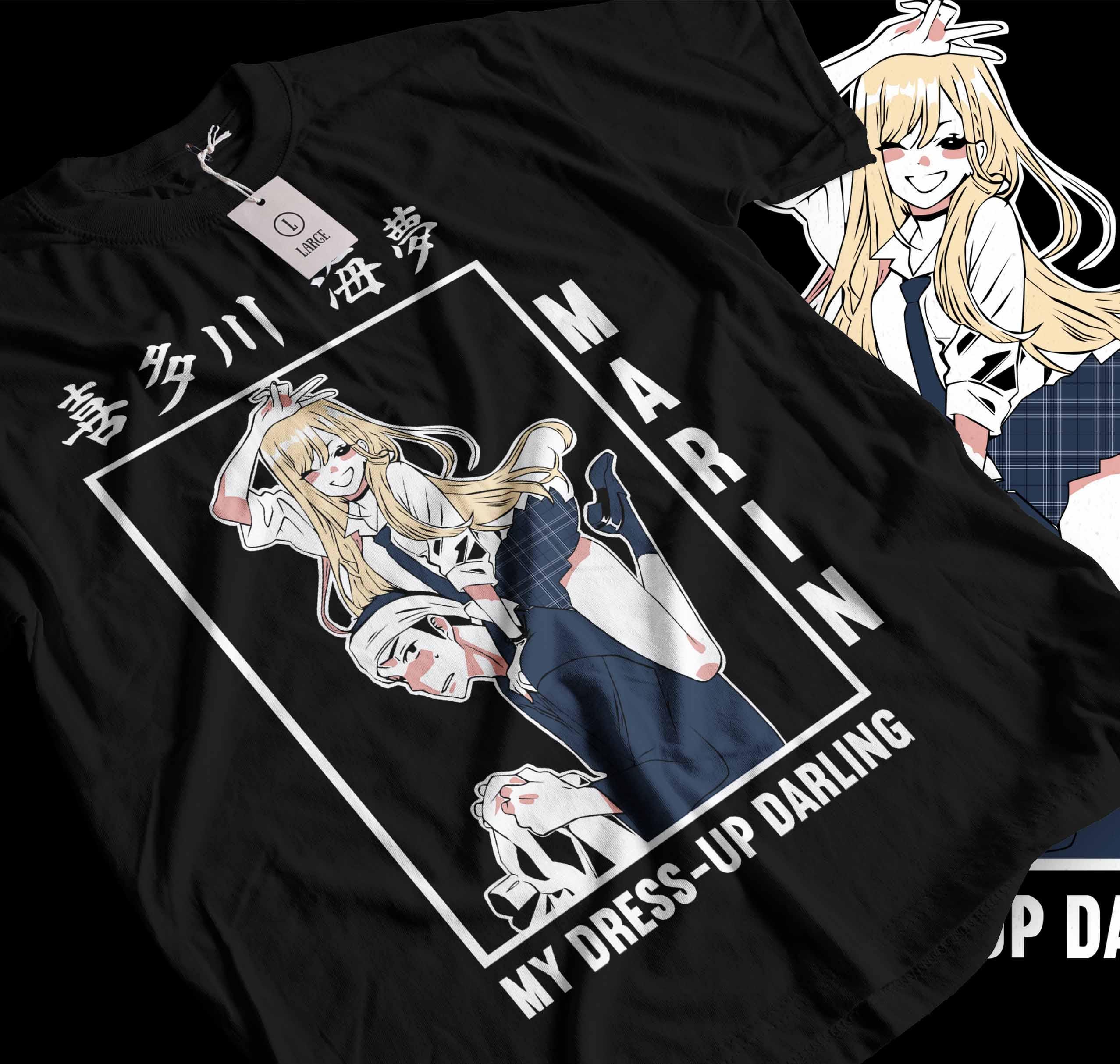 Marin Kitagawa T-shirt My Dress up Darling Anime Lovers Gift